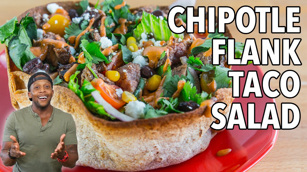 Part 2 of 2: Chipotle Flank Steak Taco Salad / Ensalada Chipotle con Bistec Flanco