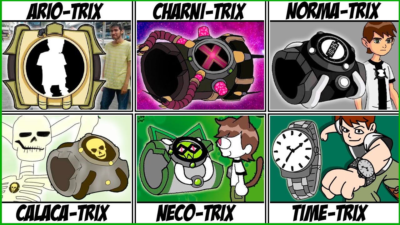Todos los Omnitrix alternos - Más allá del CHAQUETRIX | Ben 10