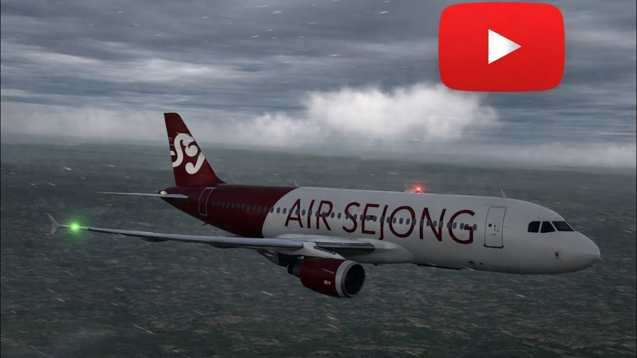 AIR SEJONG | Seattle to Portland Flight Simulation | Real-Time Weather & Realistic Landing |