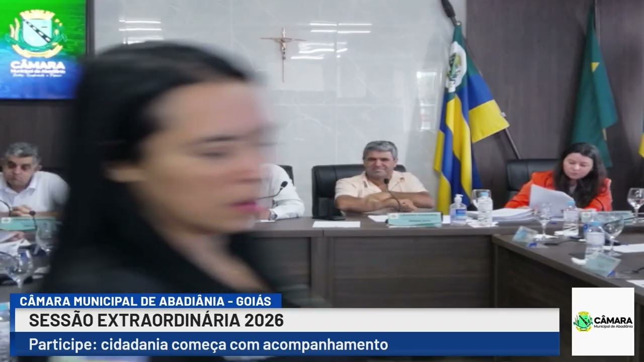 II Sessão extraordinária de 2026