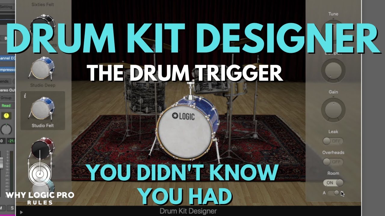 Drum Kit Designer - The Trigger You Didn't Know You Had For Drum Replacement