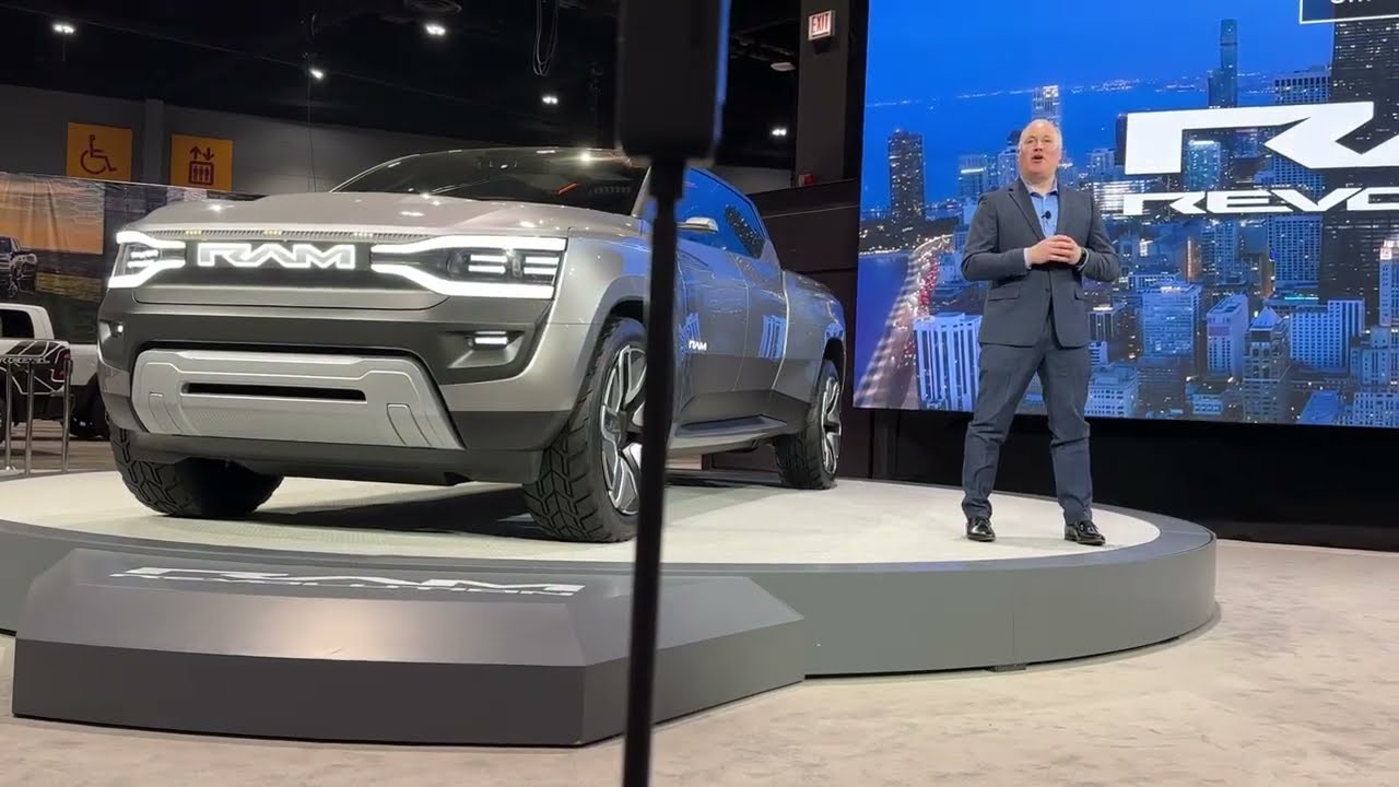 Ram Revolution Reveal Chicago Auto Show