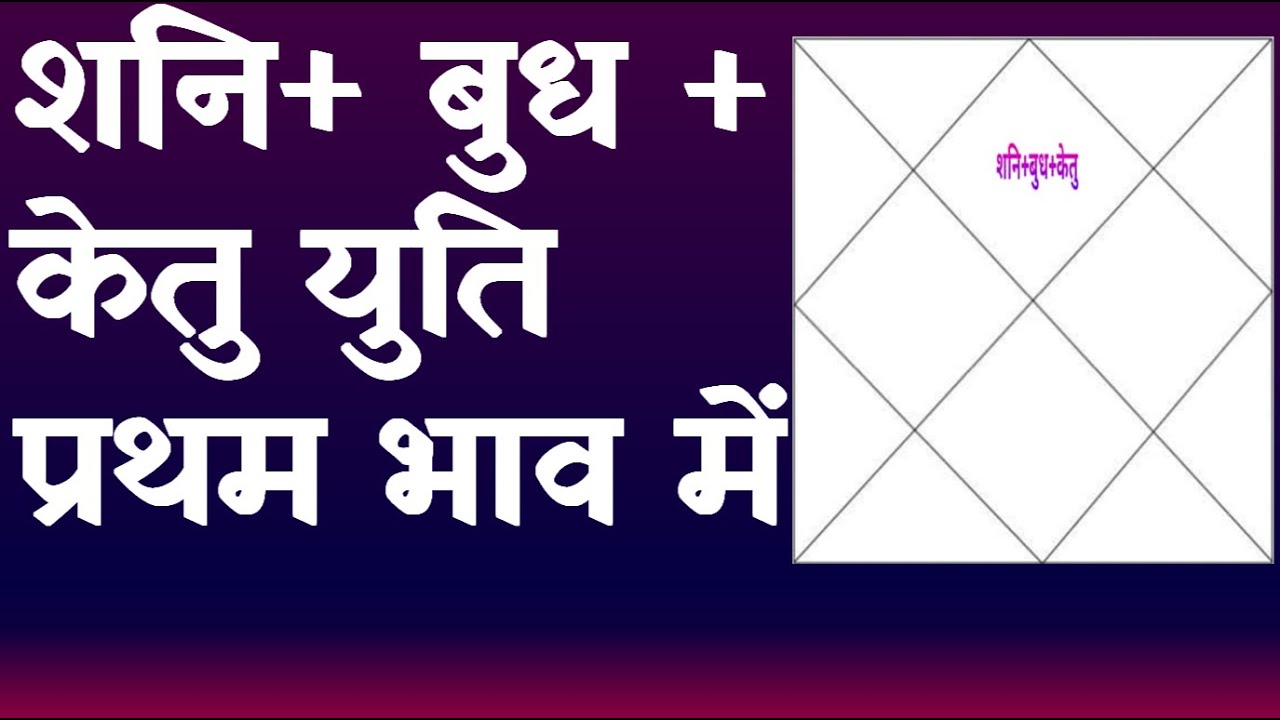 Saturn+Mercury+Ketu Conjunction in 1st House(Saturn+Ketu +MercuryConjunction in 1st House)