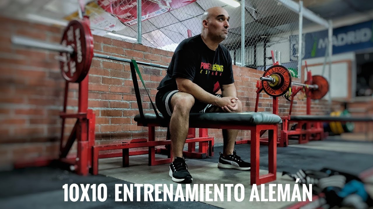 ENTRENAMIENTO ALEMÁN 10X10.