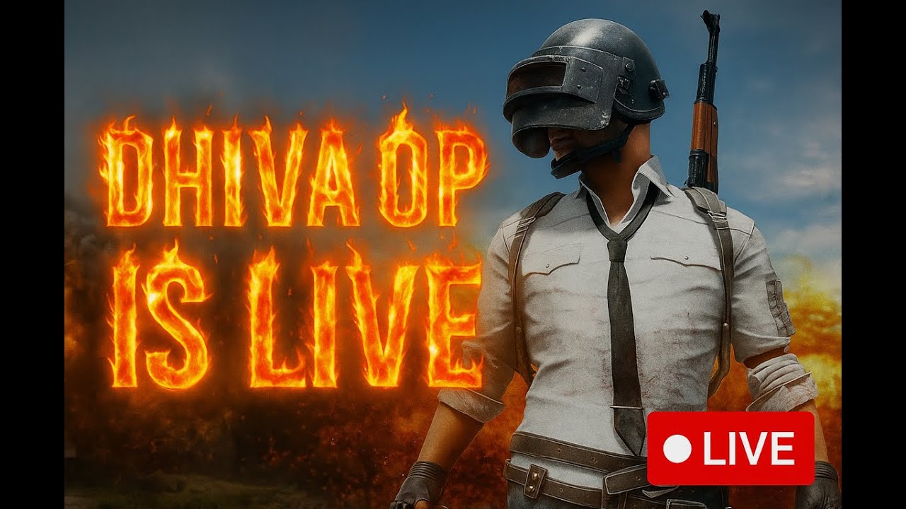 BGMI | PUBG NEW UPDATE 🔥🔥Dhiva op pubg live