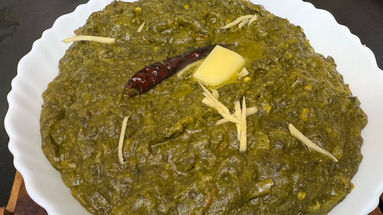 Sarson Ka Saag Recipe सर्दियों का असली स्वाद – सरसों का साग-ऐसा कि रोटी कम पड़ जाए 🤩