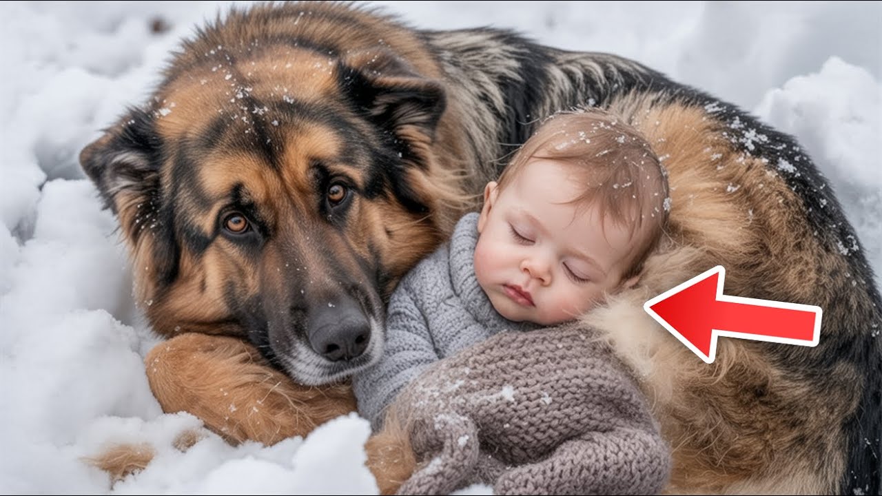 Leute versuchten, einen Schäferhund zu retten –doch was sie darunter fanden, brachte sie zum Weinen