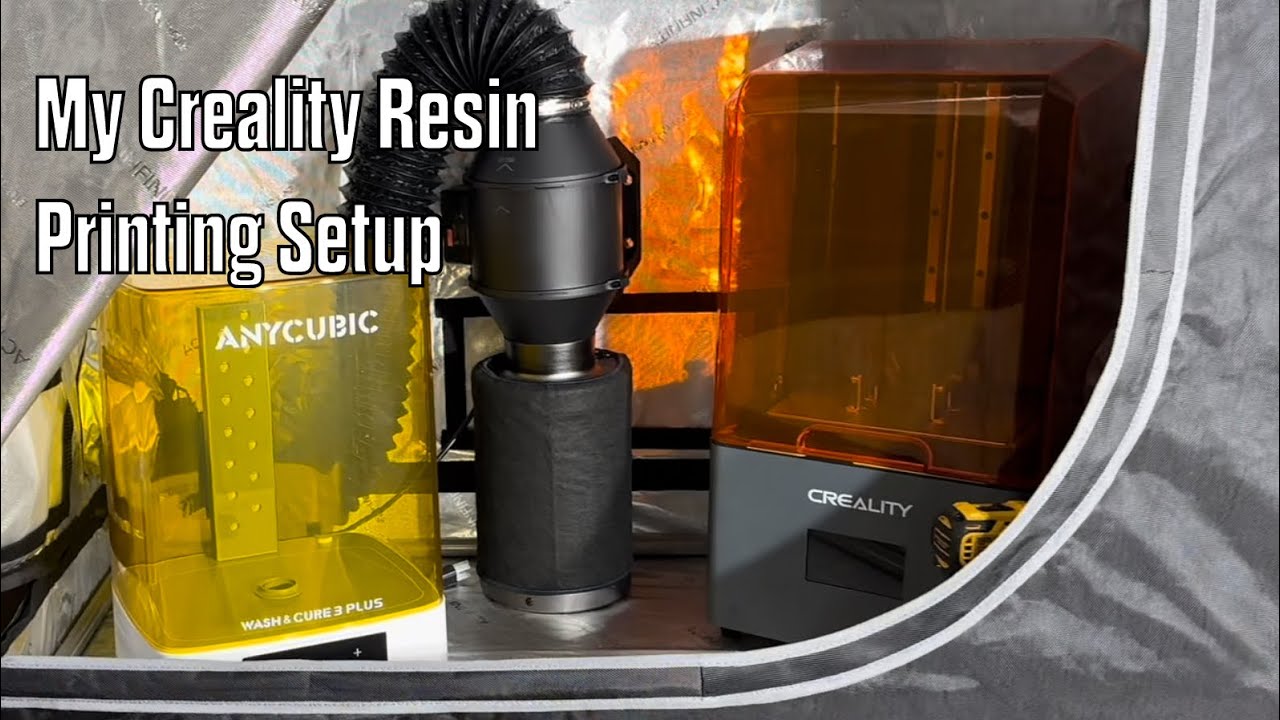 My Resin Printing Setup