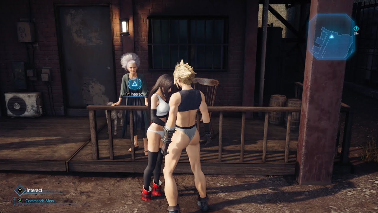 【FF7R】もしもFF7Rがエロゲームだったら…