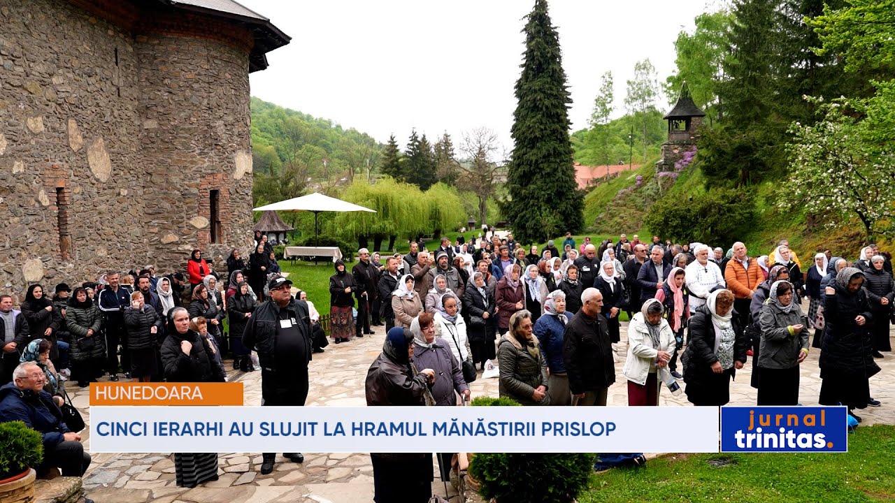 Cinci ierarhi au slujit la hramul Mănăstirii Prislop