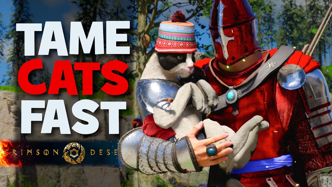 INSTANTLY Tame CAT Companion in Crimson Desert!