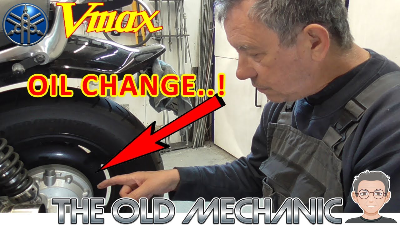 YAMAHA VMAX [1999] REAR TRANSMISSION OIL CHANGE.. is that EASY..?👨‍🔧---🏍