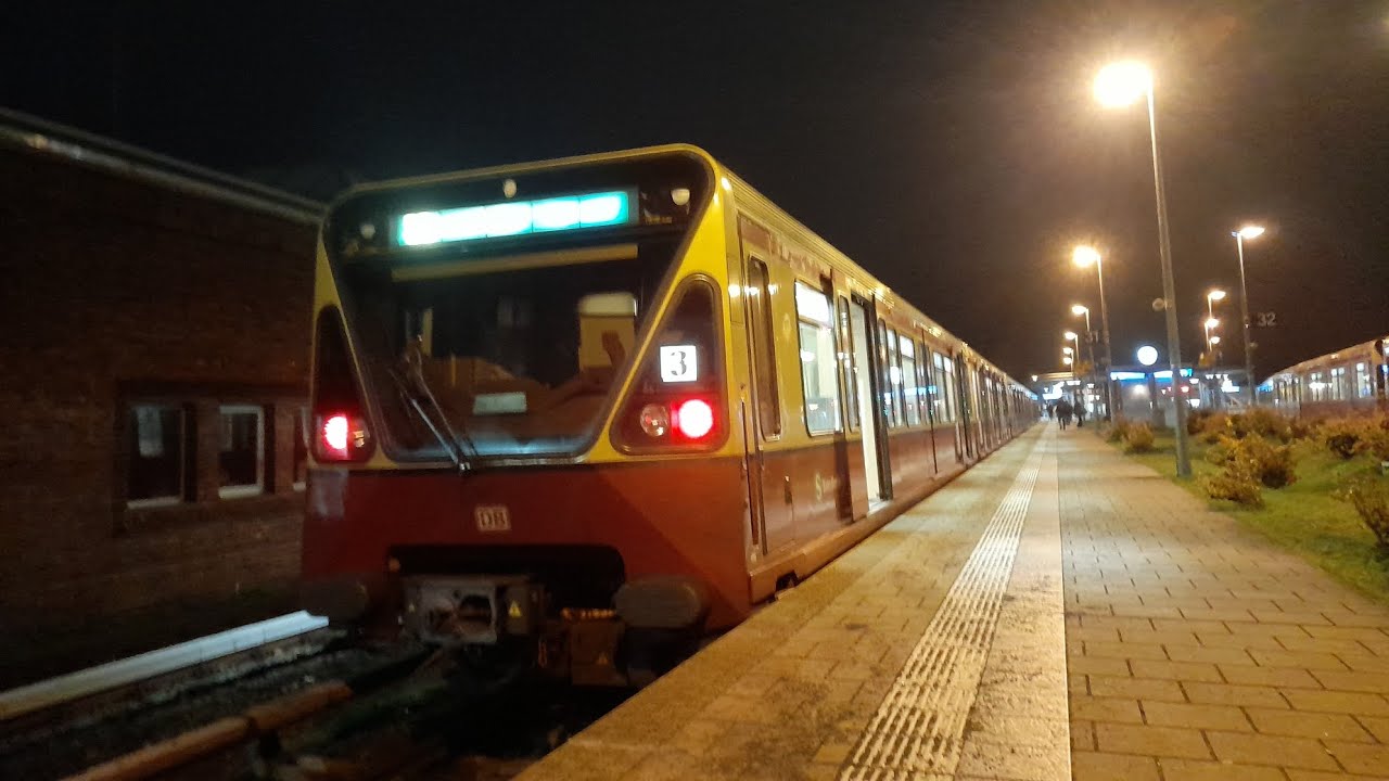 Mitfahrt in der S3 von Hackescher Markt bis Erkner in der BR 480 030