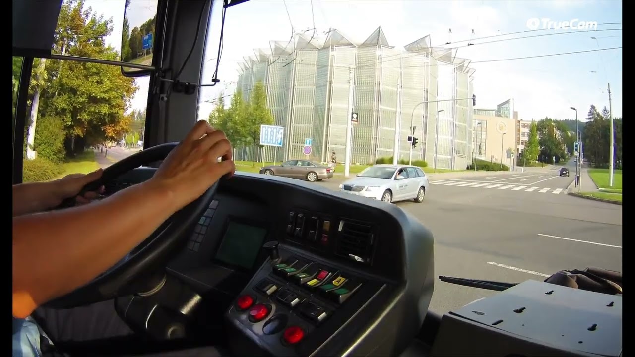 Za volantem #1 Linka 8 se Škodou 25tr 1B