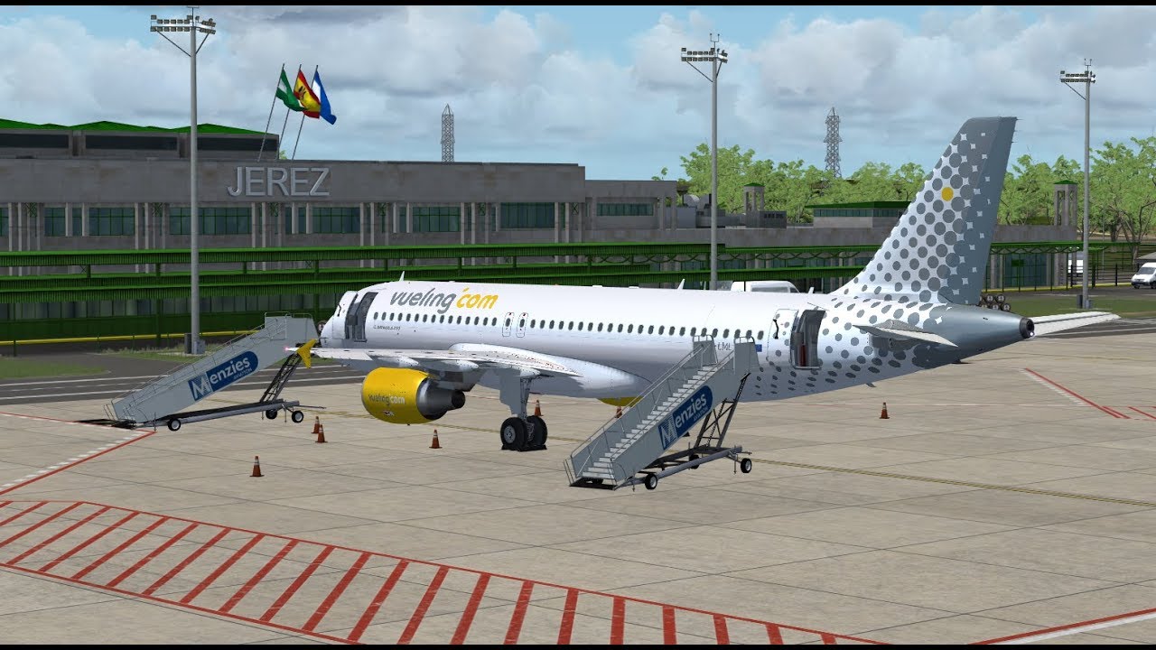 [Prepar3D]VLG22JT Jerez(LEJR) Barcelona(LEBL) FSLabs Airbus A320