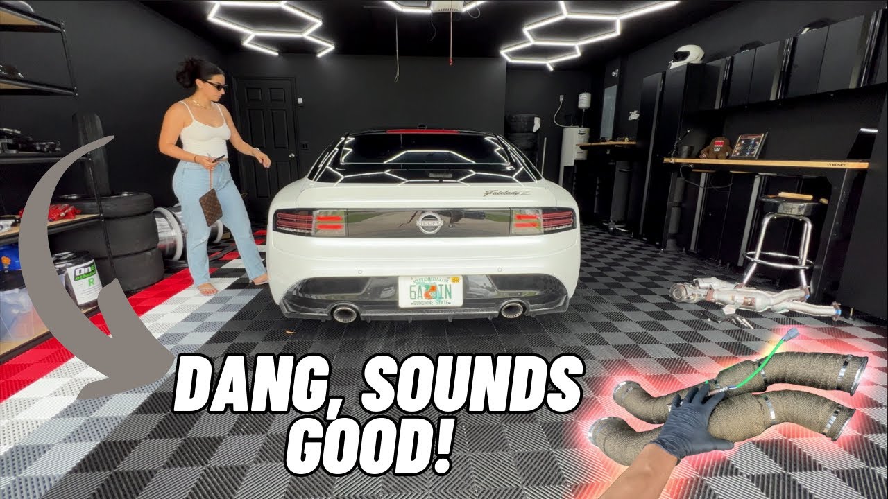2023 Nissan Z Full Downpipes Exhaust Sounds | Revs, WOT & Street Pulls!