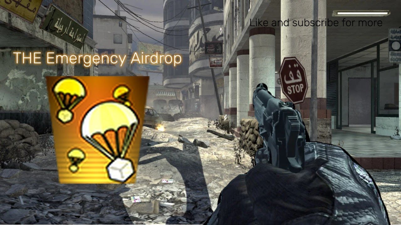 Экстренная высадка M9 с воздуха (Modern Warfare 2, 2009)