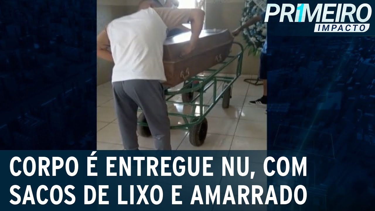 Família acusa cemitério de Osasco de descaso; corpo foi entregue nu | Primeiro Impacto (03/05/22)