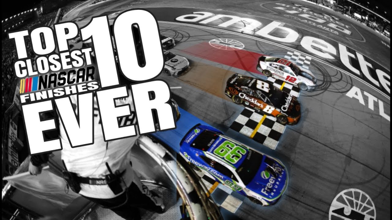 Top 10 Closest NASCAR Cup Series Finishes EVER (as of March 2024)