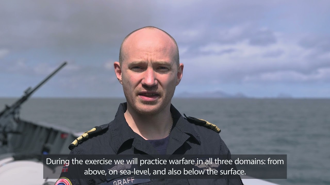 At-Sea Demonstration / Formidable Shield 2021 HMoNS Fridtjof Nansen