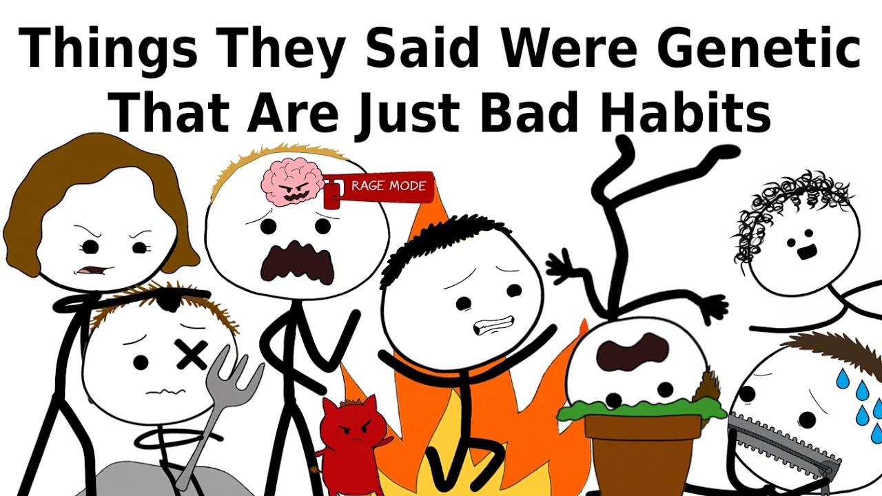 Things They Said Were Genetic That Are Just Bad Habits