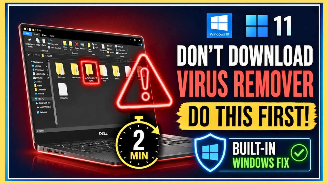 How to Check for Malware on Windows and Remove It in Minutes