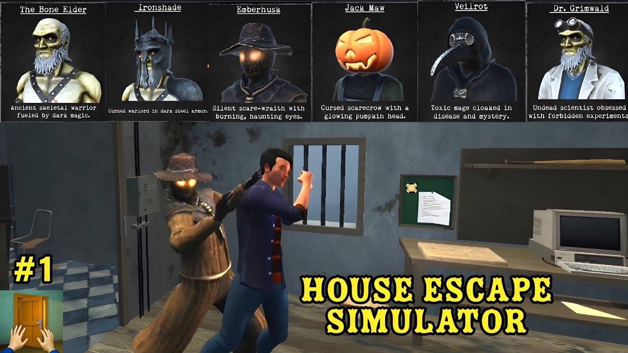House Escape Simulator | Chapter 1 | Full Walkthrough Gameplay