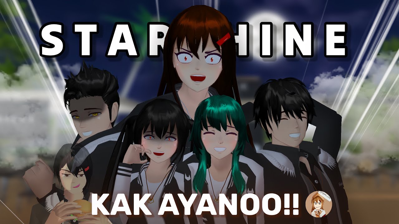 𖥔 STARSHINE x AYANO CCHI #1 || SAKURA SCHOOL SIMULATOR