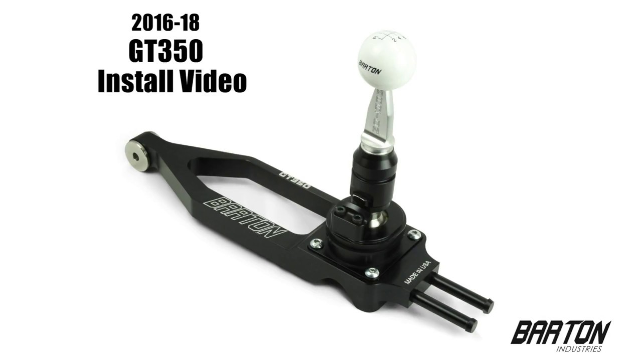 Barton Shelby GT350 Install Video