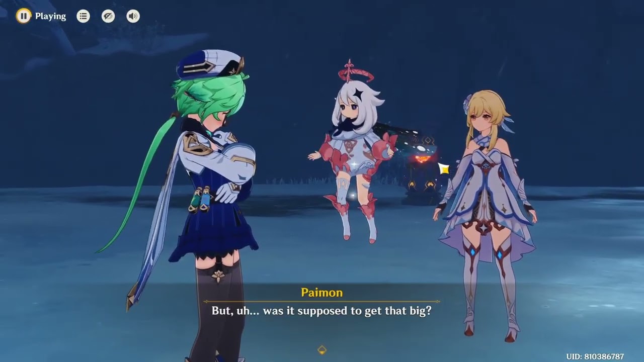Genshin Impact CN - Witch's Homework: Sucrose, Fischl, Razor