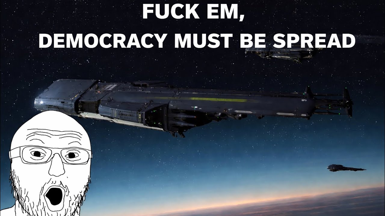 (Unedited Gameplay) F**K EM, Lets Spread Democracy