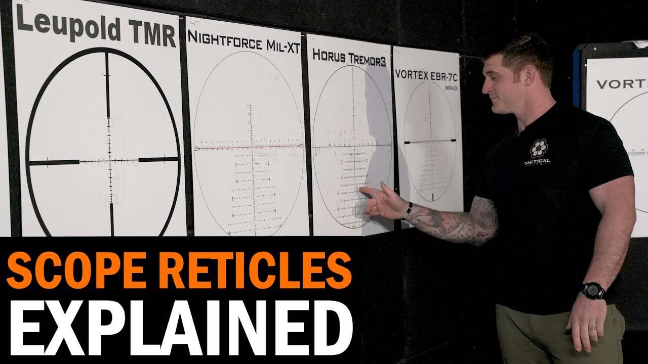 Scope Reticles Explained with Former USCG Precision Marksmanship Instructor Billy Leahy