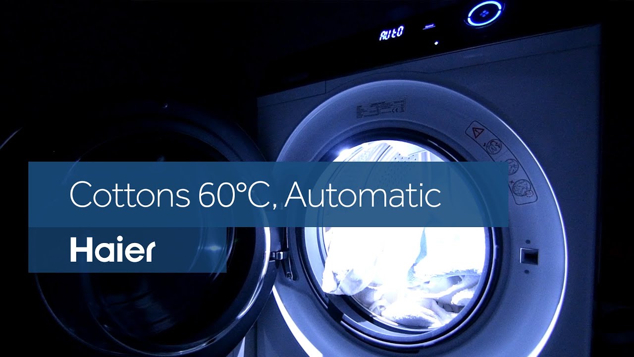 Haier I-Pro Series 7 washing machine - Cottons 60°, Automatic