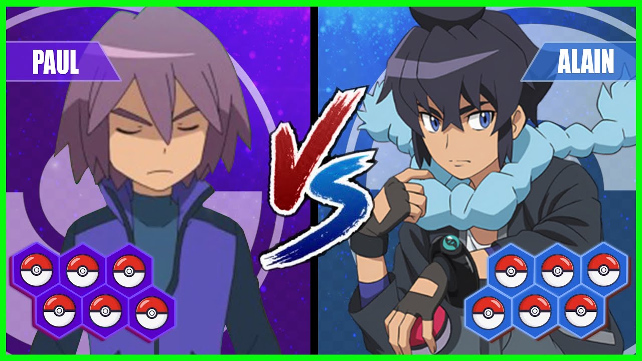 Pokemon Battle Pedia: Paul Vs Alain