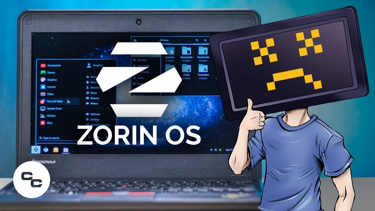Zorin OS Linux Installation Sensation - Krazy Ken's Tech Misadventures
