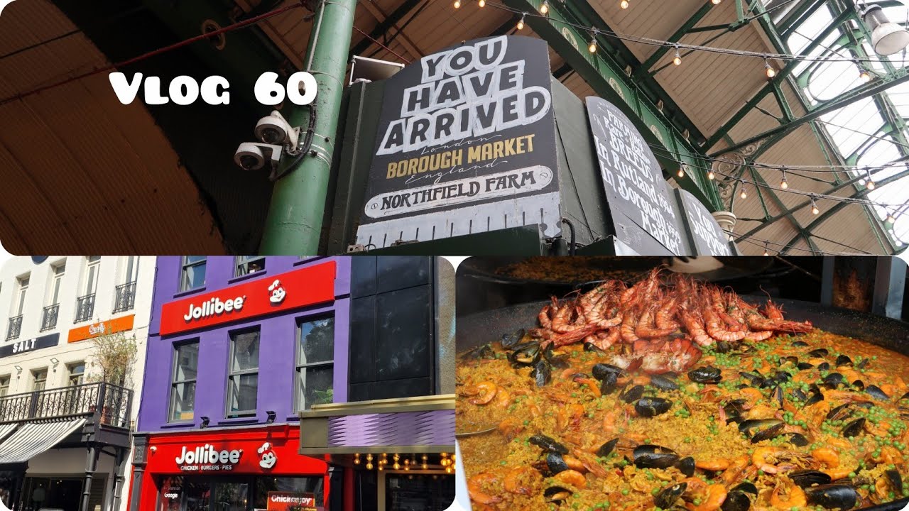 London Trip 2025 / Borough Market/ JOLLIBEE / Gala Around The City/ Vlog 60 / Familie Jacob