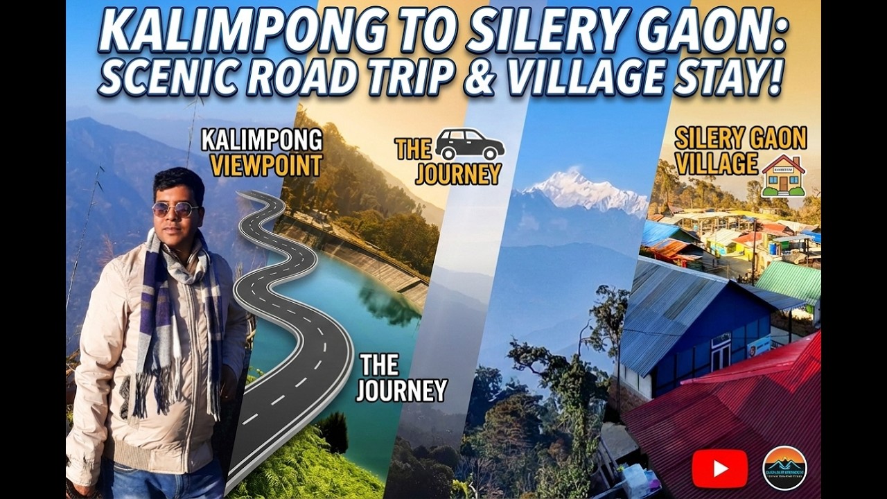 KALIMPONG to SILERY GAON. East Sikkim - part 2 #sikkim #silkroad #kolkata #sealdah #indianrailways