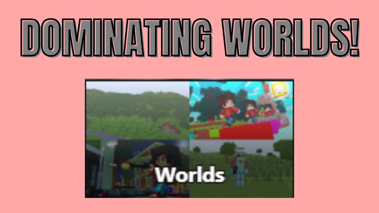 I DOMINATED random bloxd.io worlds!