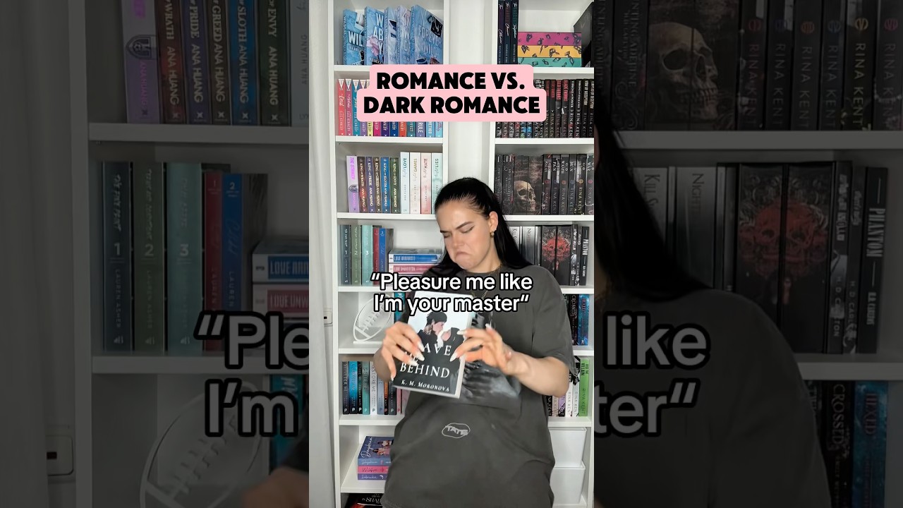 Romance vs. Dark Romance🖤 #booktube #booktok #darkromancebooks #romancebooks #books #bookrecs