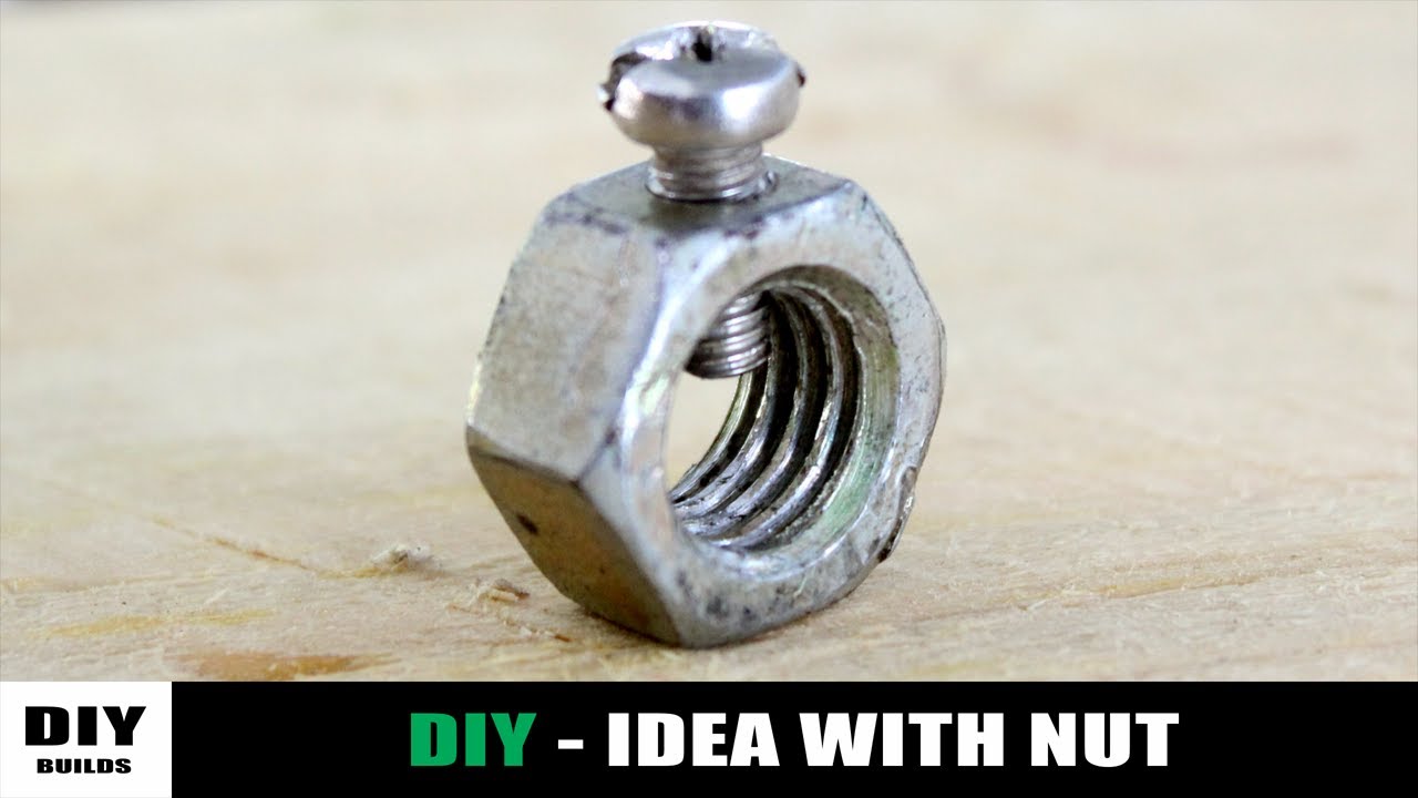 New Diy Idea With Nut | Homemade Tools | Diy Tools | Diamleon Diy Builds