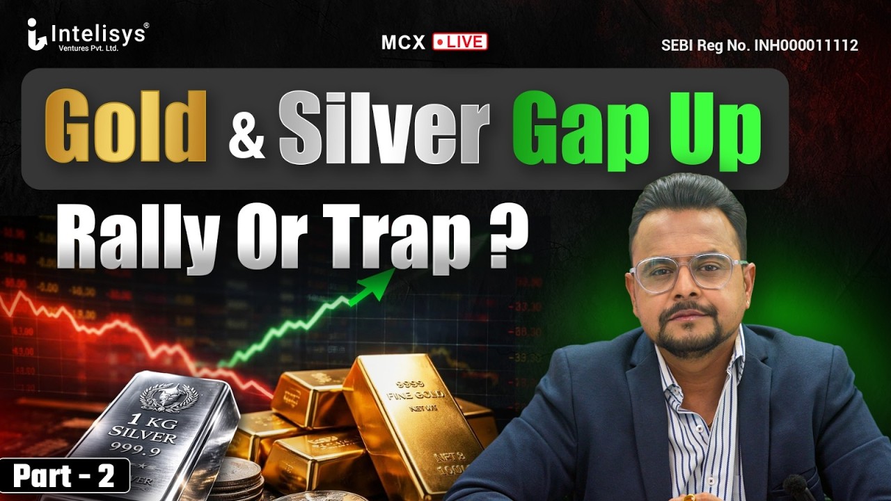 Mcx Live Trading PART-2 | Commodity Market by Amit Jain | Crude Oil,Natural Gas,Gold,Silver & Copper