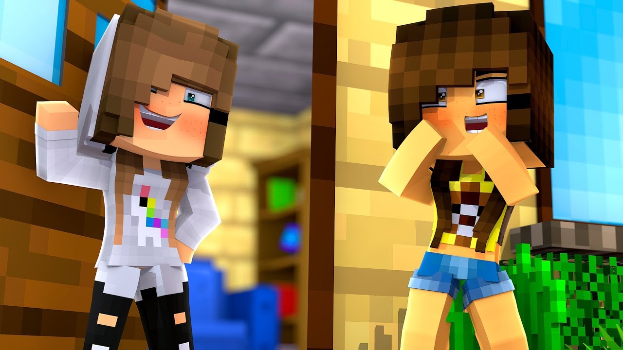 The NEW GIRL Next Door !? - Playground (Minecraft Roleplay)