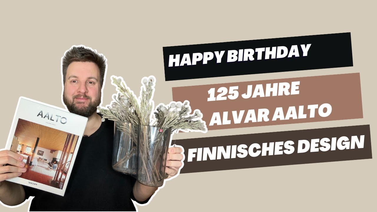 125 Jahre finnisches Design von Alvar Aalto: Mehr als die Savoy Vase von Iittala?