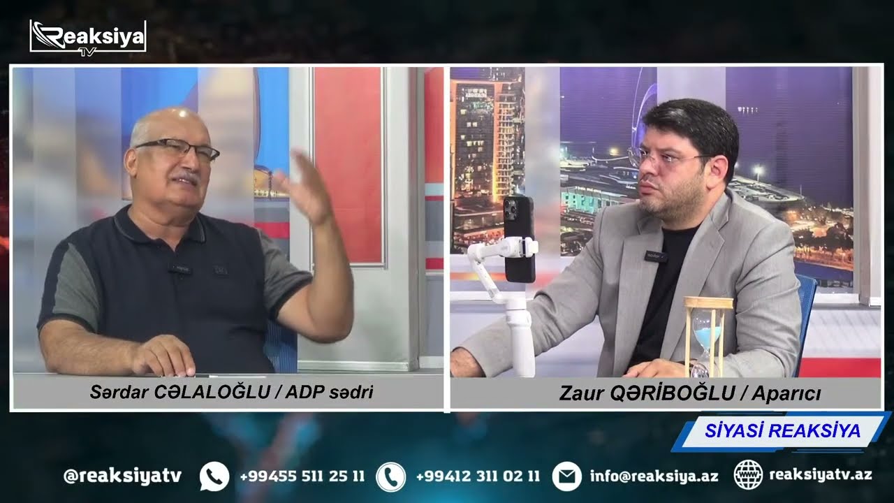 Sərdar Cəlaloğlu ilə GÜNDƏM - SİYASİ REAKSİYA
