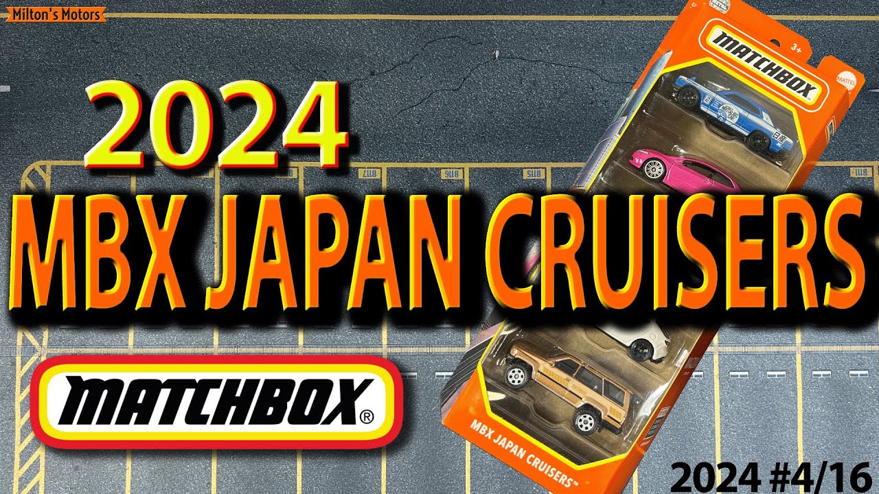 Unboxing: 2024 Matchbox - MBX Japan Cruisers 5-Pack!!