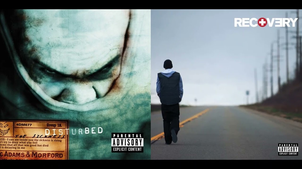 Disturbed vs. Eminem -  Not Afraid With The Sickness (Mashup)