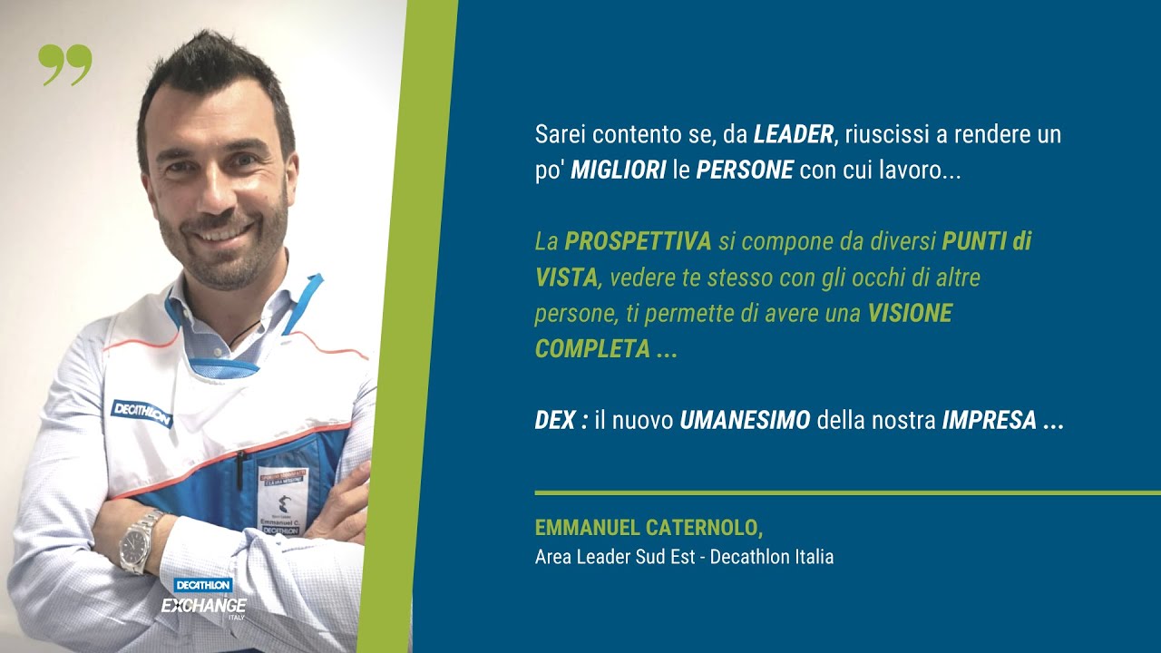 EP.5 - Intervista a Emmanuel Caternolo - Area Leader Sud Est - Decathlon Italia
