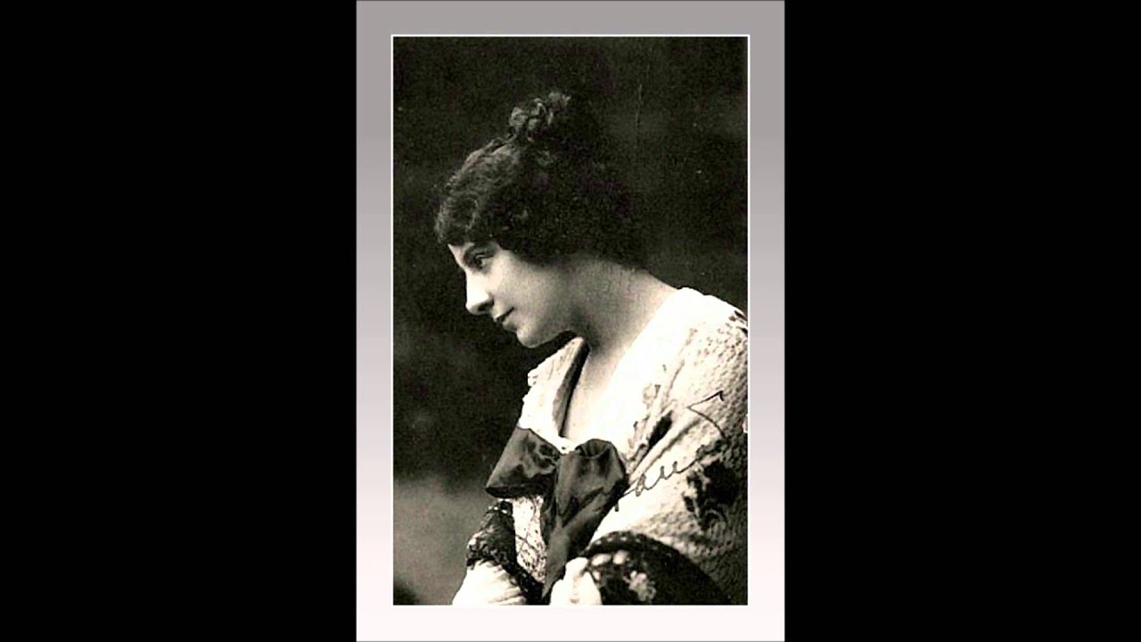 Soprano GERALDINE FARRAR - La Bohème - 