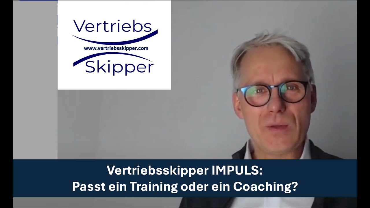 Impuls - Vertriebstraining oder Vertriebscoaching