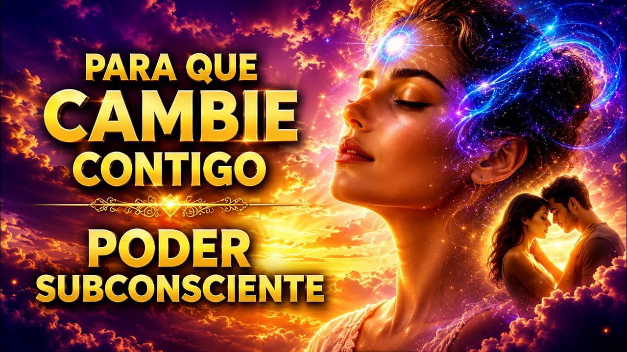 💞 PARA QUE CAMBIE CONTIGO ❤️‍🔥 Secreto de ATRACCIÓN MENTAL y PODER SUBCONSCIENTE 💭